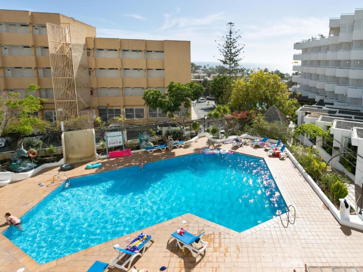 101 Bright, Pool View And Air Conditioning Lägenhet Playa de las Americas  Exteriör bild